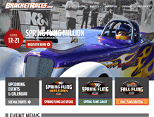 Tablet Screenshot of bracketraces.com